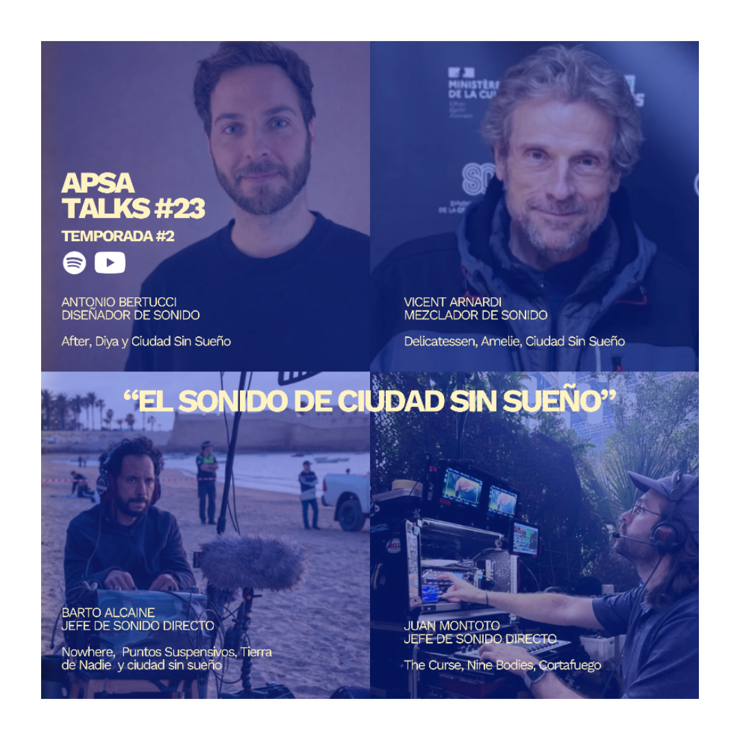 APSA TALKS#23 El sonido de Ciudad sin sueño
